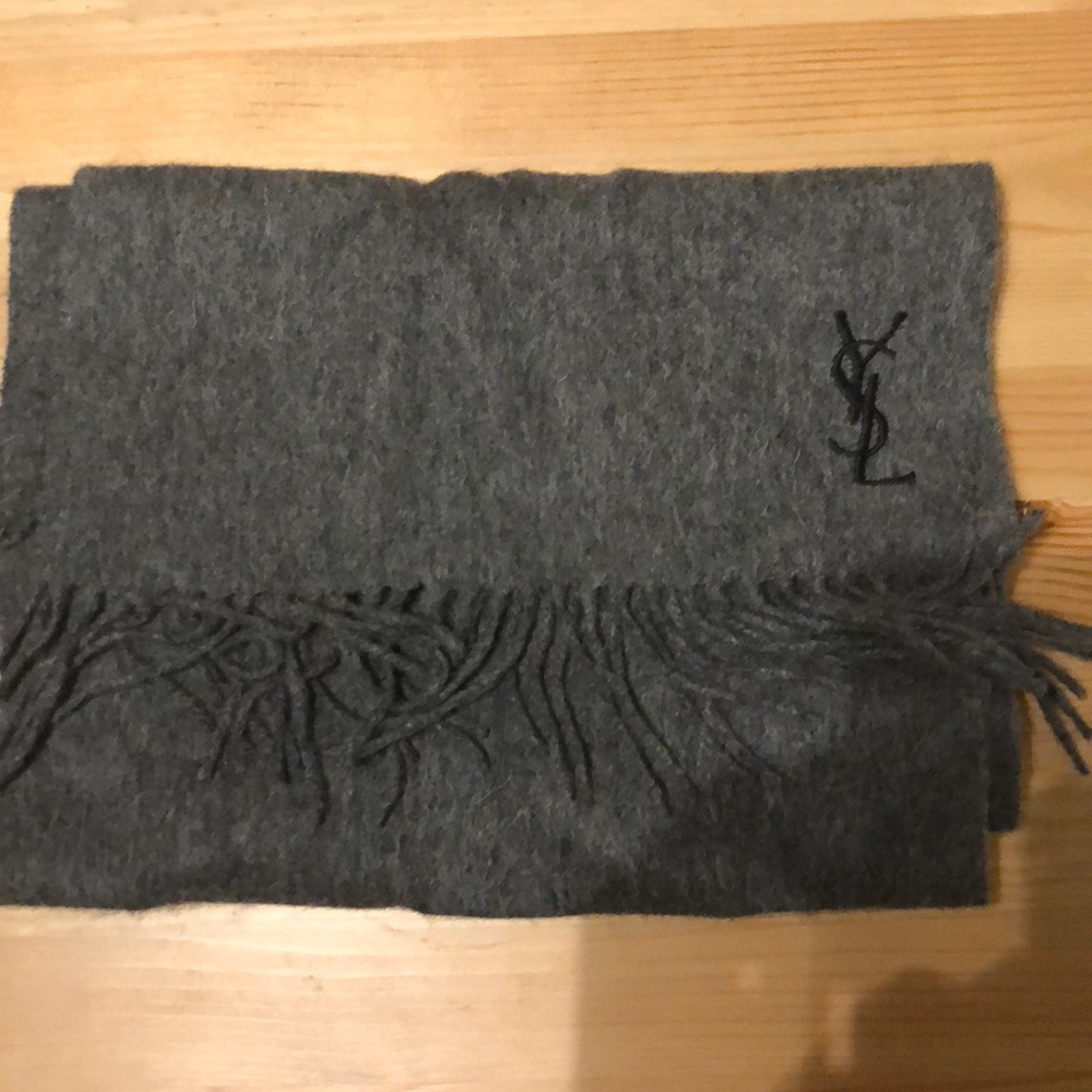 YSL saint Laurent Paris scarf